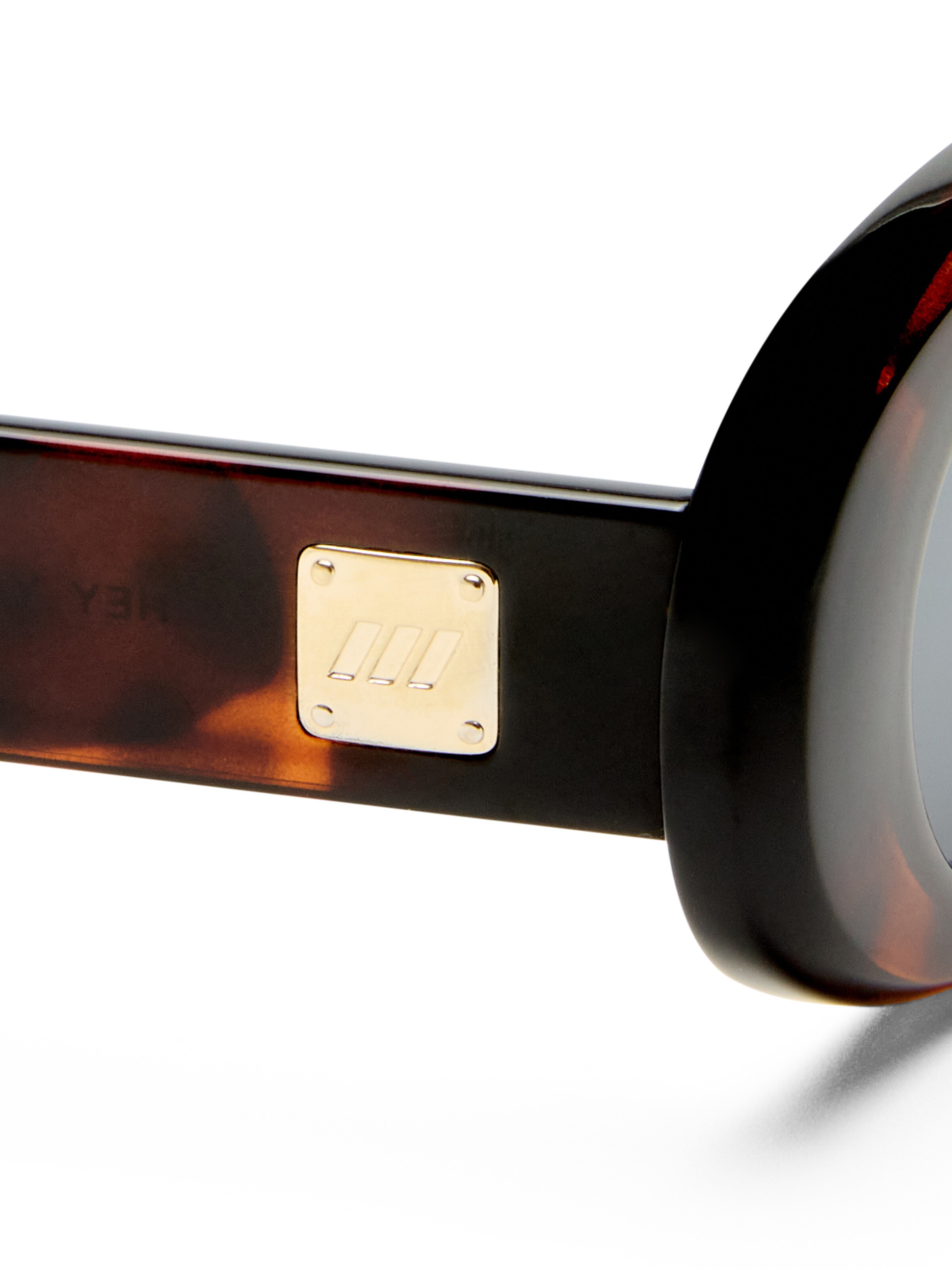 LE SPECS Okulary przeciwsłoneczne 'HEY YA!' w kolorze brązowy