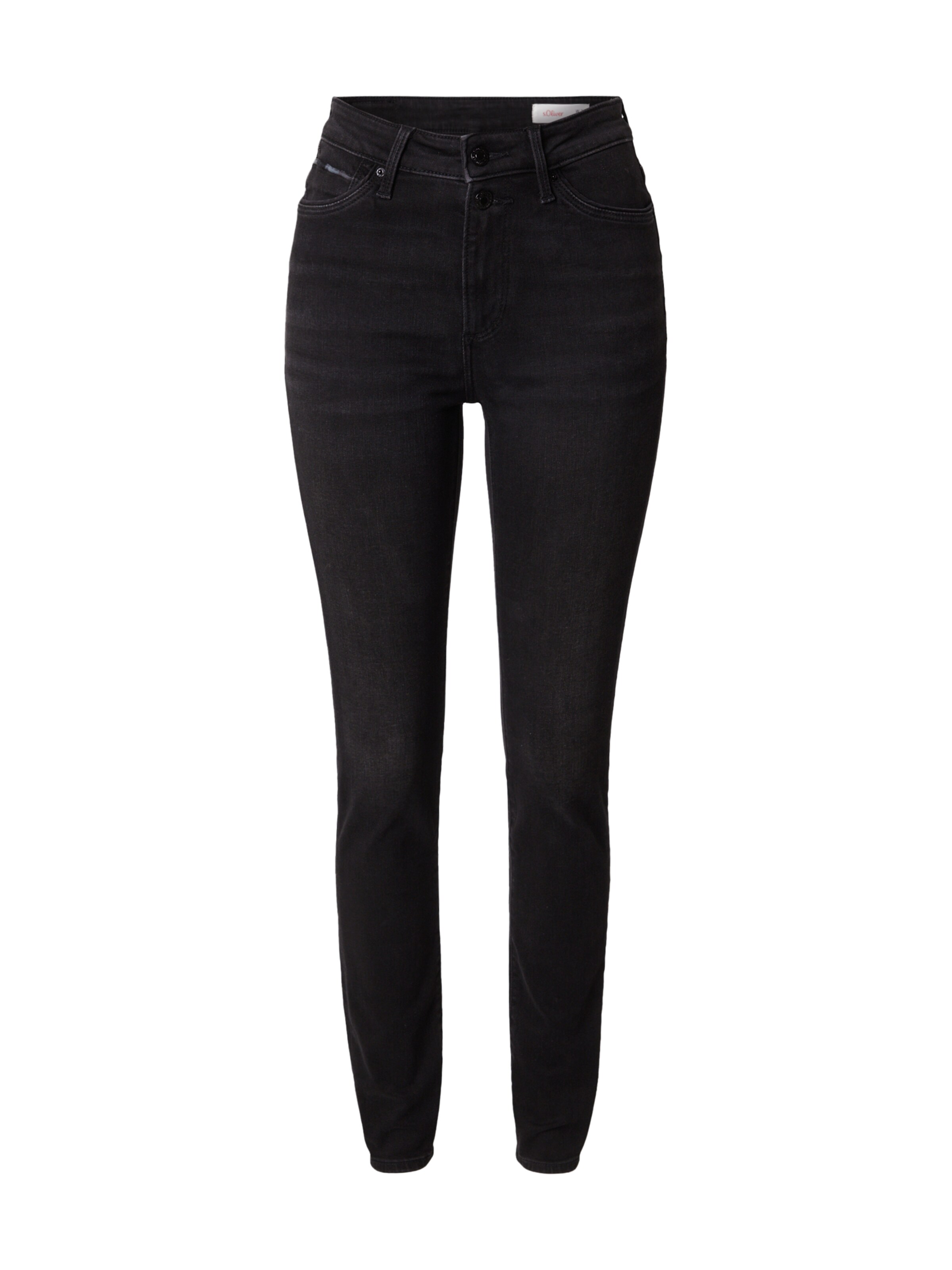 Skinny Jean 'Izabell' s.Oliver en noir : devant