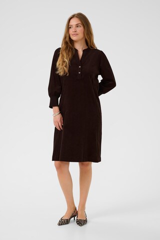 CULTURE Shirt dress 'Rhaena' in Brown