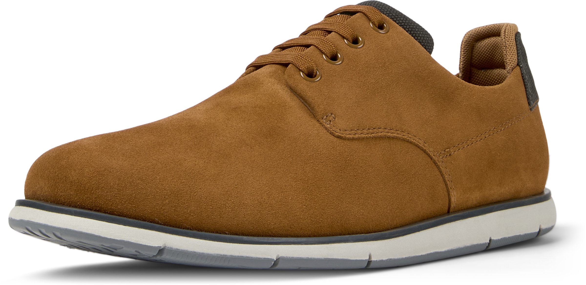 Chaussure à lacets ' Smith ' CAMPER en marron : devant