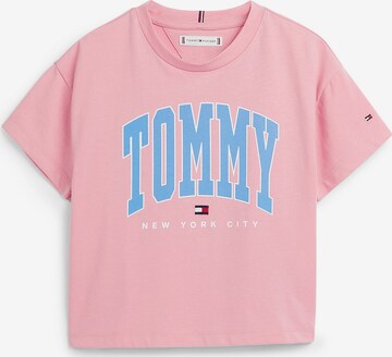 TOMMY HILFIGER Tričko – pink: přední strana