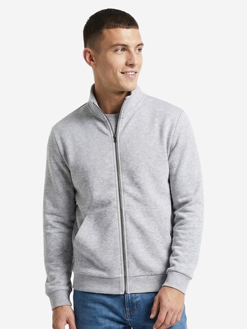 JACK & JONES - Sudadera con cremallera 'JJEBradley' en gris