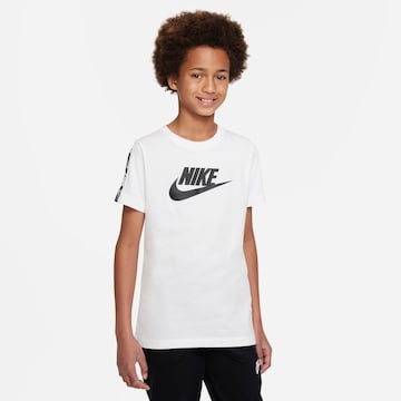 balta Nike Sportswear Marškinėliai