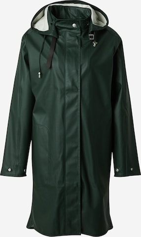 ILSE JACOBSEN Raincoat in Green: front