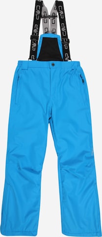 CMP Regular Workout Pants 'Salopette' in Blue: front