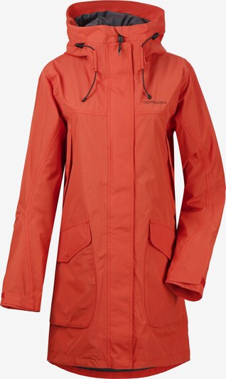Didriksons Veste fonctionnelle en bleu foncé / melon, Vue avec produit