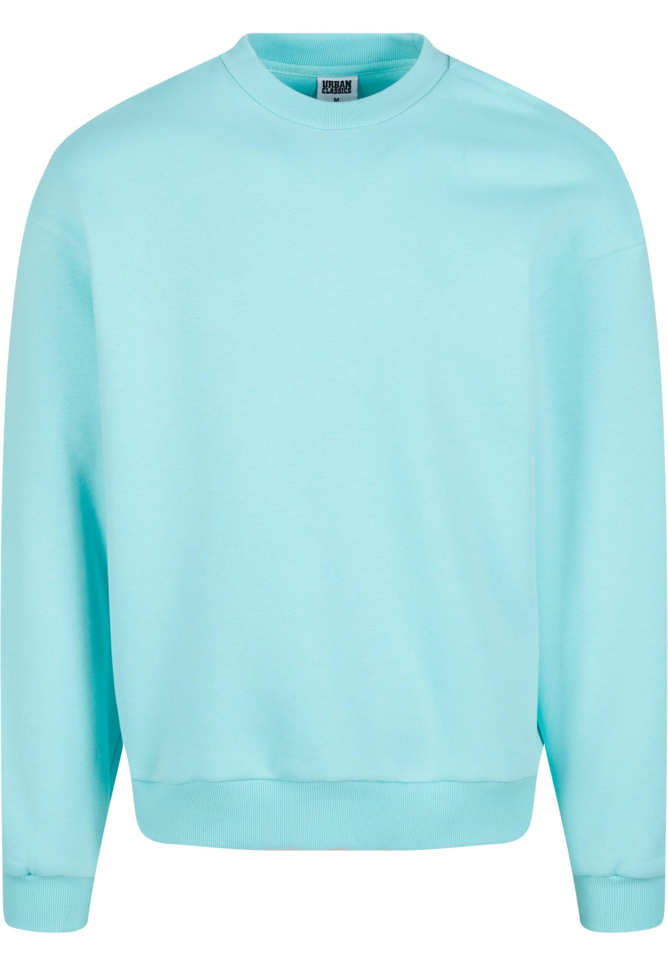Urban Classics Sweatshirt in Blue: front