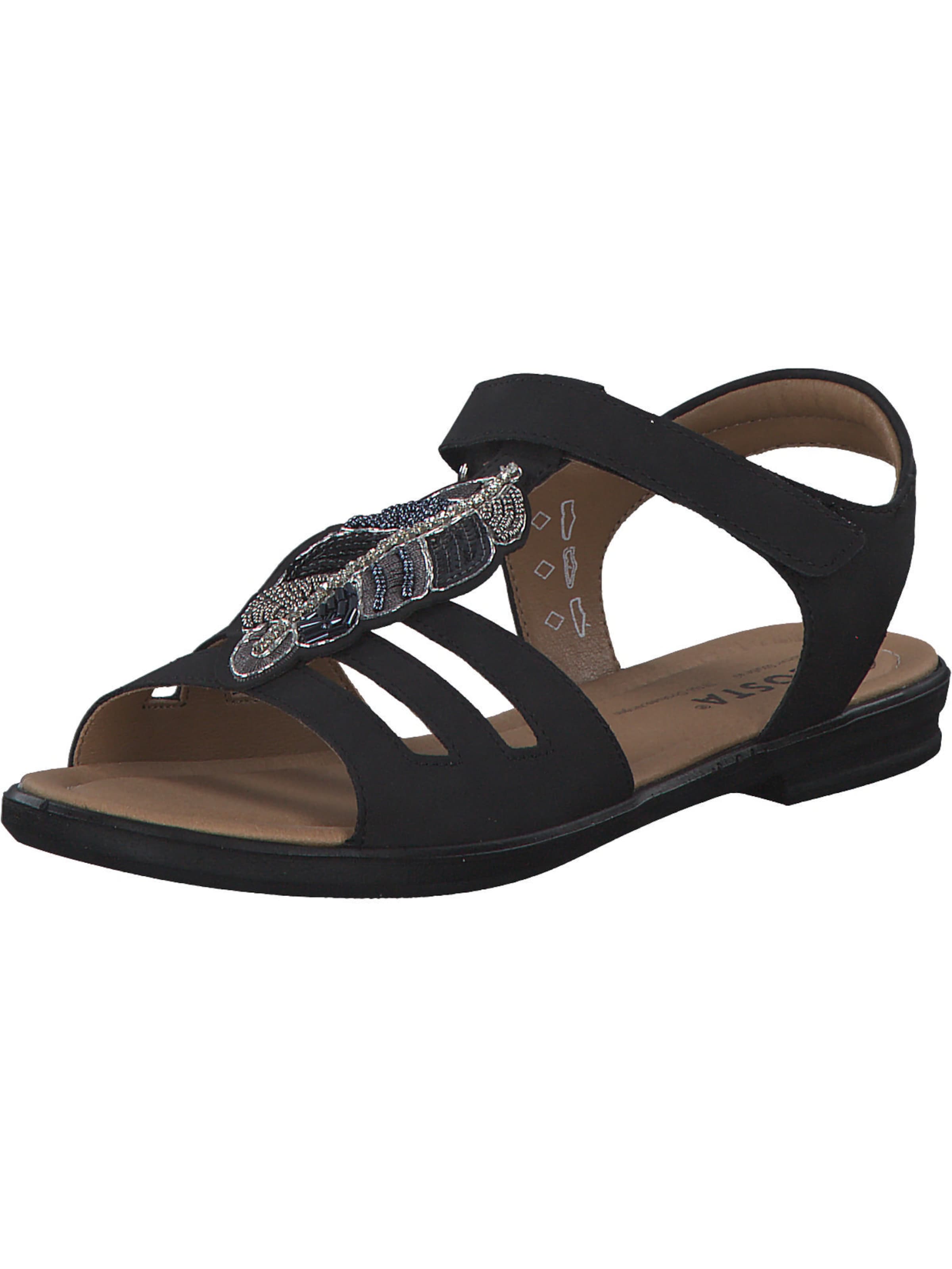 Sandalo 'Amelie' di RICOSTA in nero: frontale