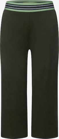 STREET ONE - Loosefit Pantalón en verde: frente