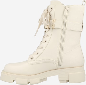 GUESS Lace-up bootie 'Madox' in Beige