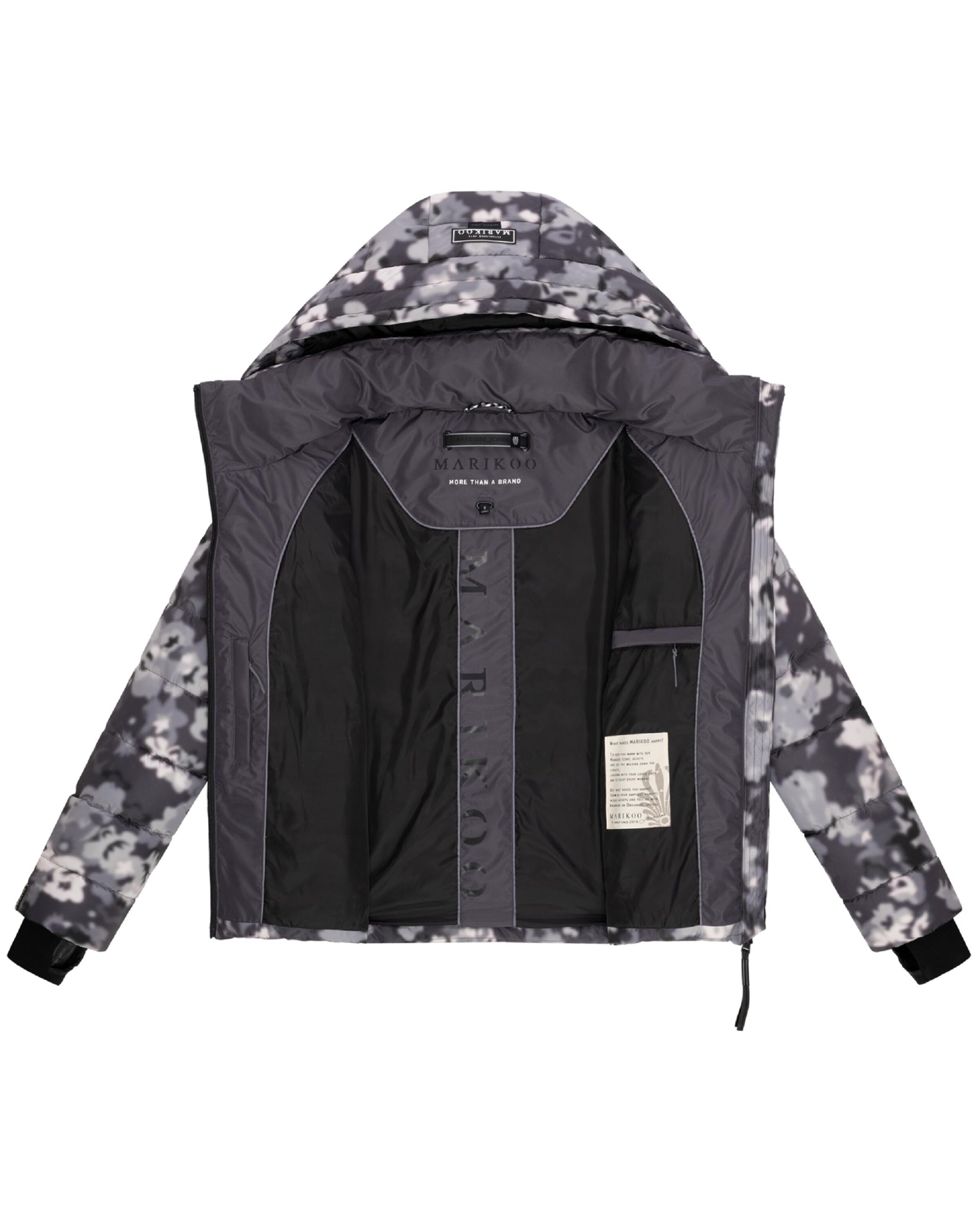 MARIKOO Χειμερινό μπουφάν σε γκρι