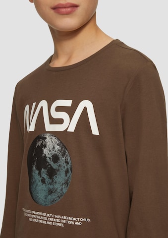 s.Oliver Shirt in Bruin