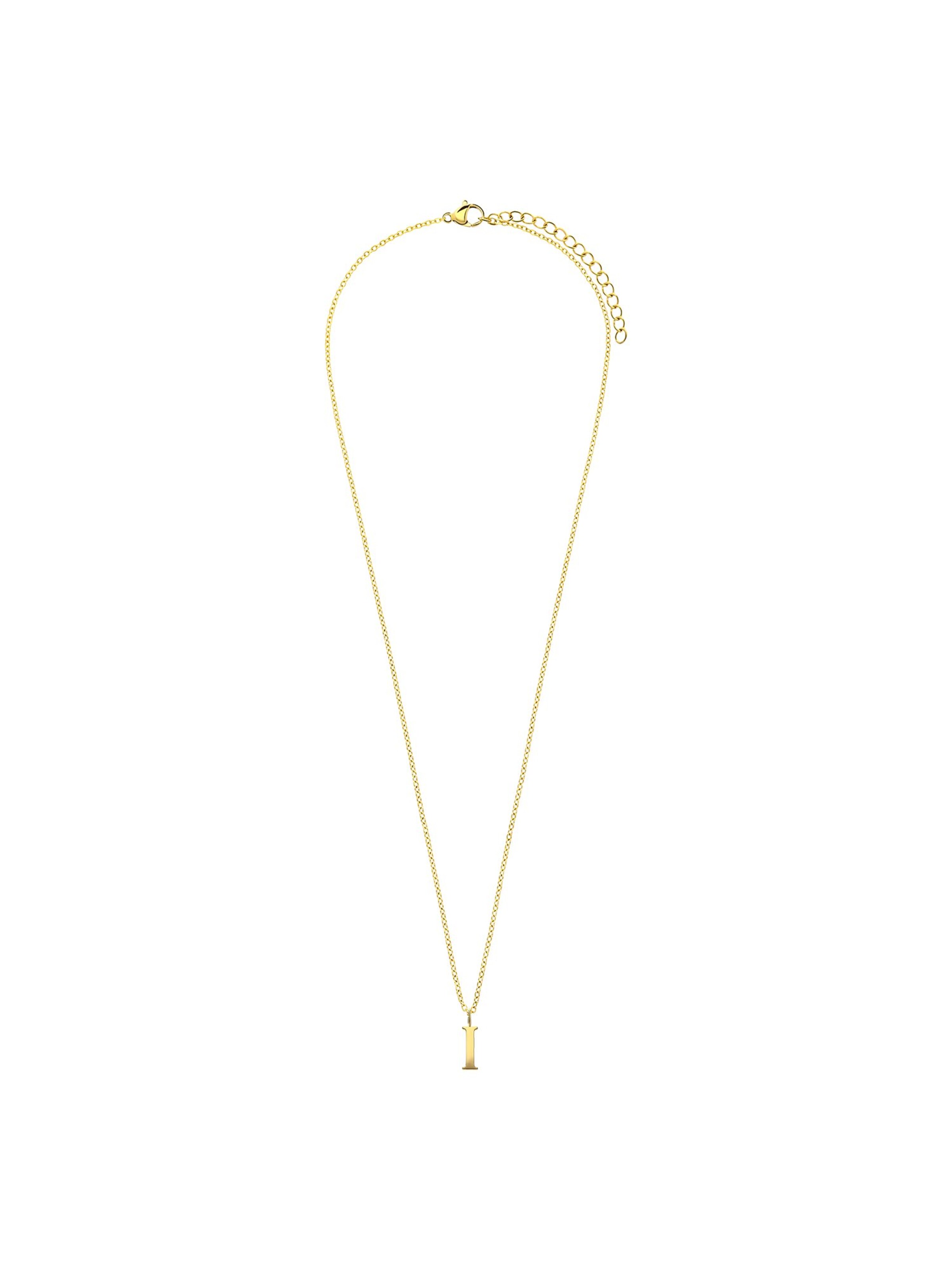 Lucardi Ketting 'Basic' in Goud: voorkant