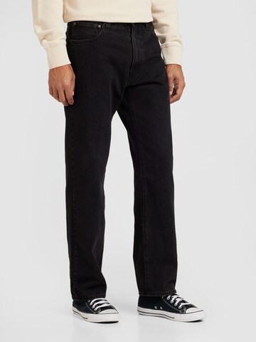 Loosefit Jean '555' LEVI'S ® en noir : devant