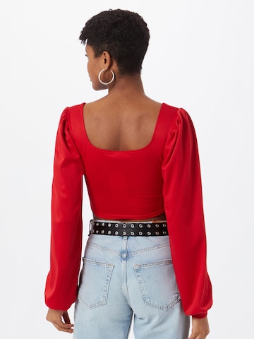 Femme Luxe Shirt 'Emma' in Rot