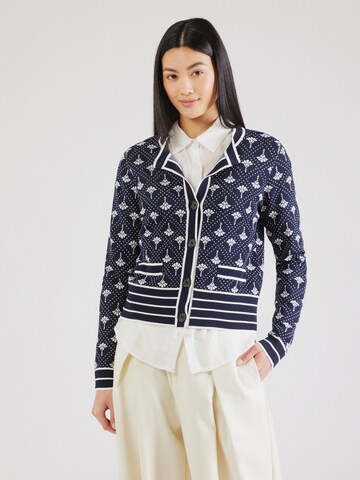 JOOP! Strickjacke 'Kaisa' in Blau: Vorderseite