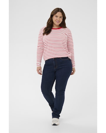 KAFFE CURVE - Camisa 'KCwinni' em vermelho