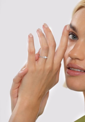 Bague ELLI en argent : devant