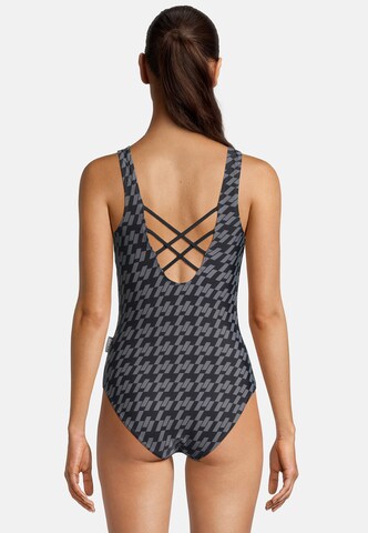 BECO the world of aquasports Bralette Swimsuit 'Pepita' in Black