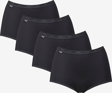 SLOGGI Naiste bokserid ' Basic+ ', värv must: eest vaates
