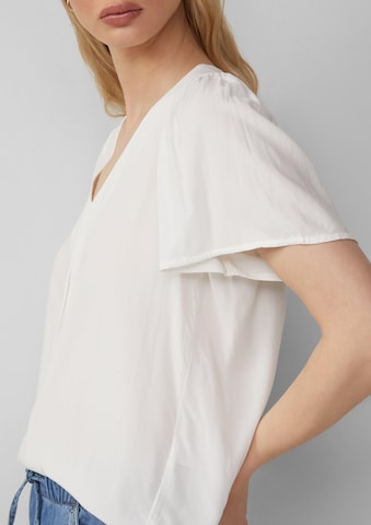 QS Bluse in Beige
