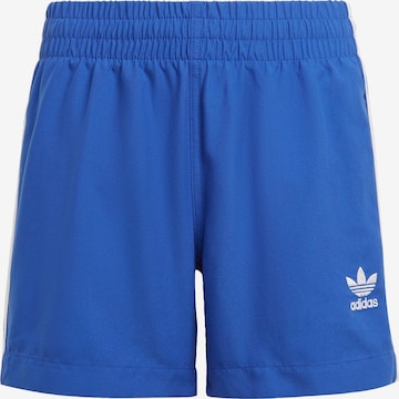ADIDAS ORIGINALS Plavecké šortky 'Adicolor 3-Stripes' - Modrá: predná strana
