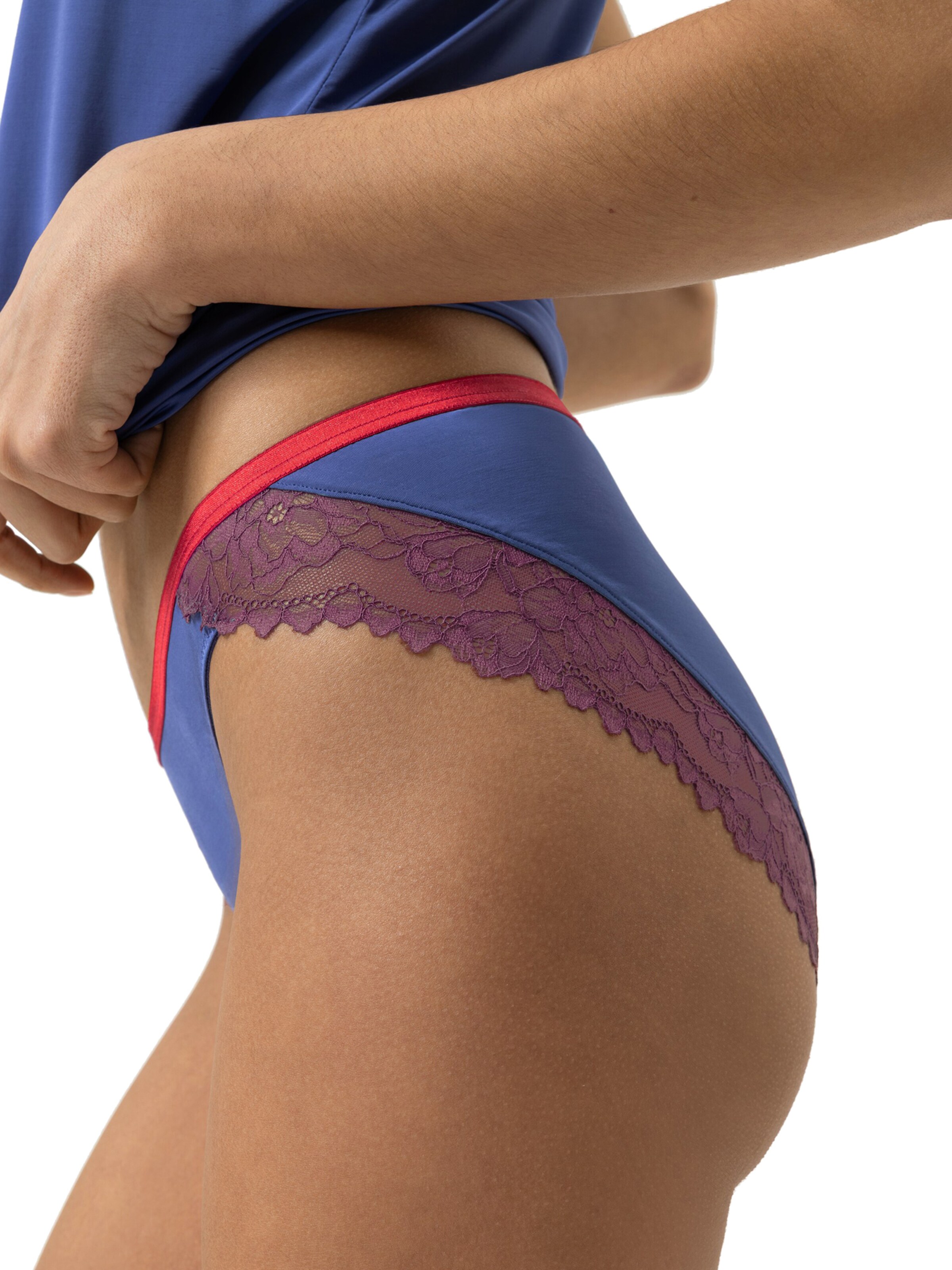 Slip 'Poetry' Mey en bleu