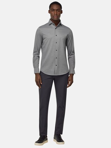 Boggi Milano Slim fit Button Up Shirt in Grey