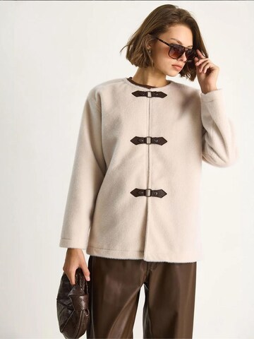 Veste mi-saison Bianco Lucci en beige