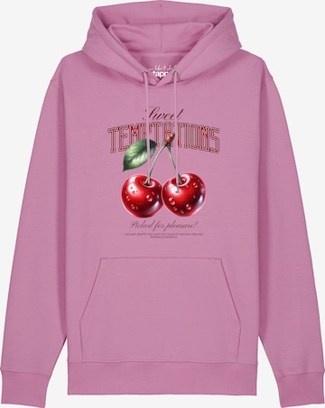 Watapparel Sweatshirt 'Sweet Temptations' in Pink: Vorderseite