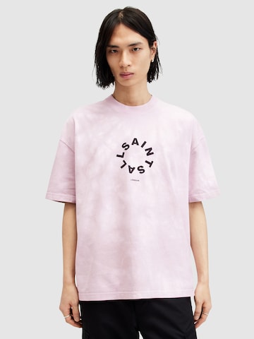 T-Shirt 'TIERRA' AllSaints en rose : devant