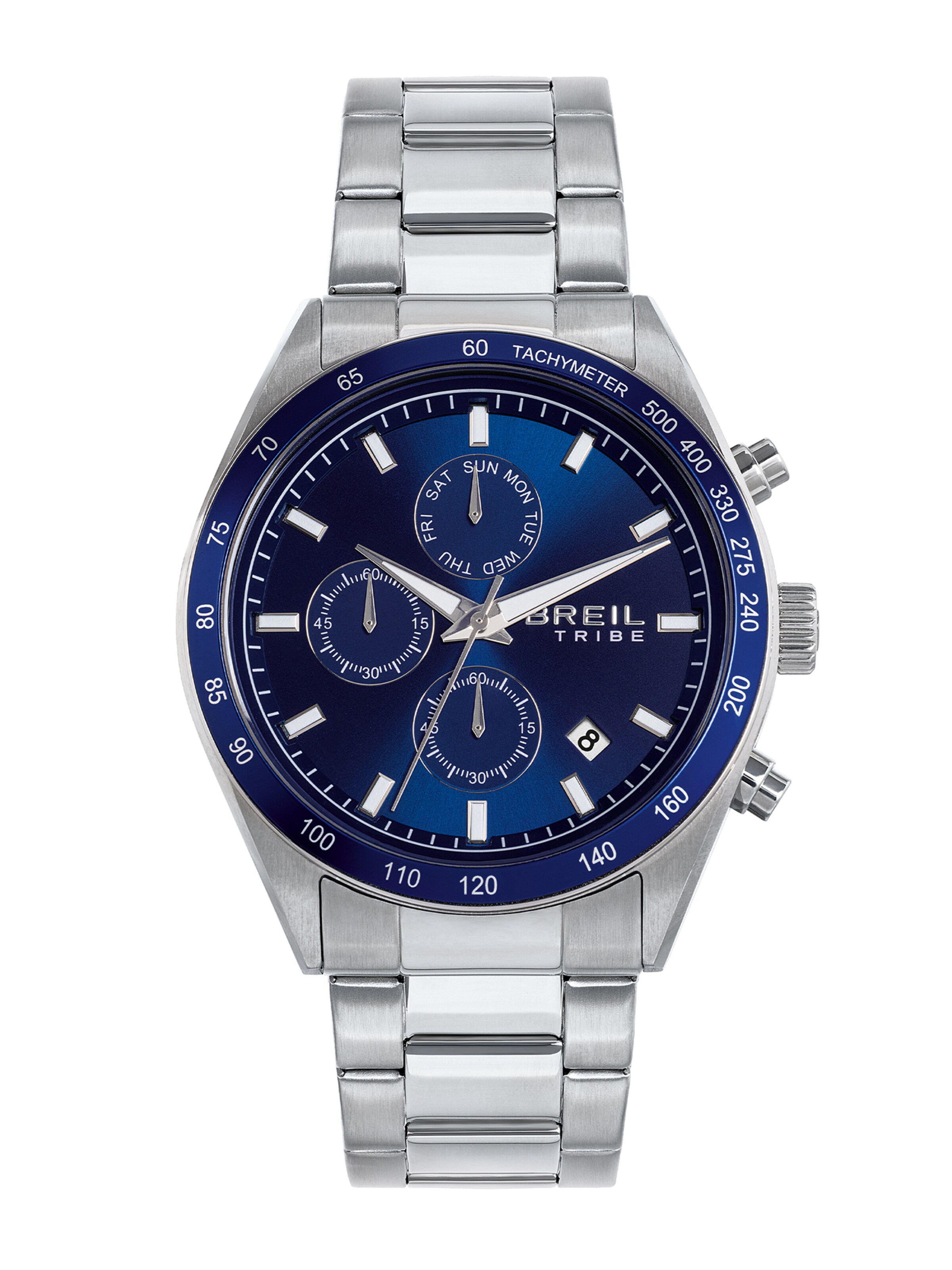 Montre à affichage analogique 'ECHO' Breil en bleu : devant