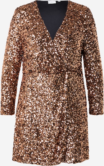 Kokteilinė suknelė iš ONLY Carmakoma, spalva – vario spalva, Prekių apžvalga