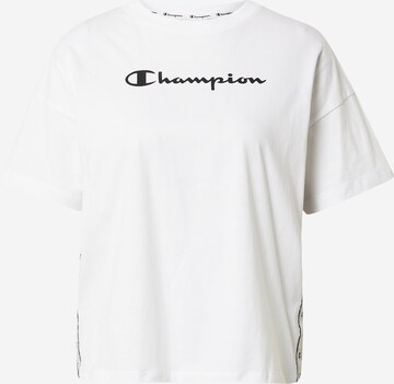 Maglietta di Champion Authentic Athletic Apparel in bianco: frontale
