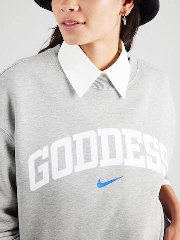 Nike Sportswear Sweatshirt 'PHNX FLC' in Grey