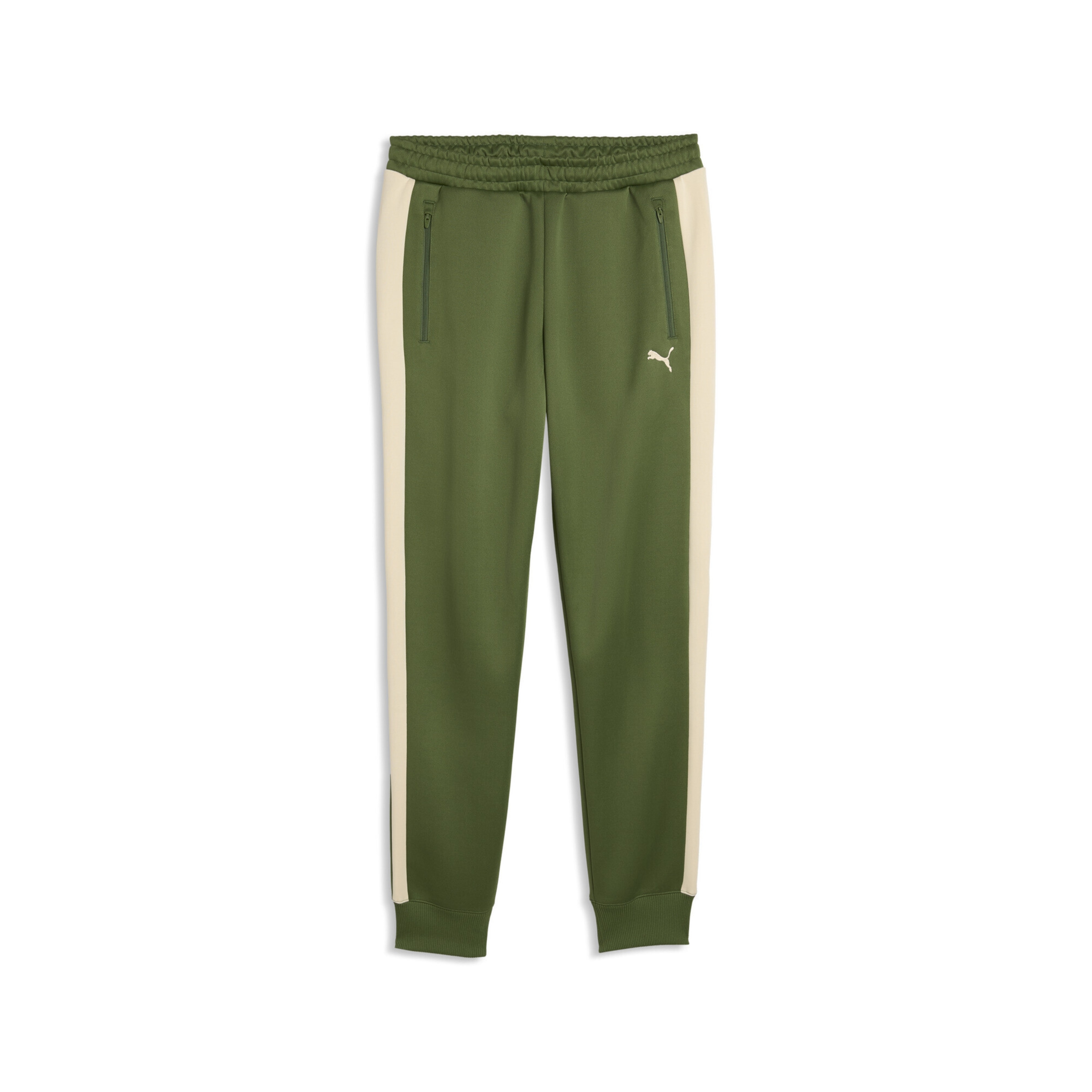 PUMA Workout Pants 'T7 ALWAYS ON' in Green: front