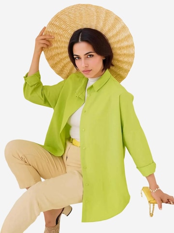 Bigdart - Blusa 'Hemden' em verde