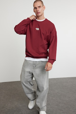 Trendyol - Sudadera en rojo