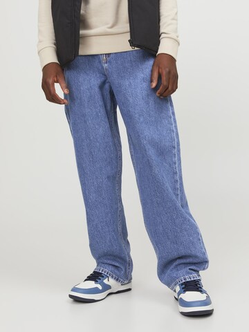 Jack & Jones Junior Loosefit Jeans 'ALEX' in Blau: predná strana