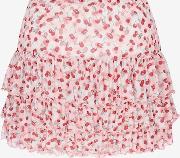 Jupe MYMO en rouge : devant