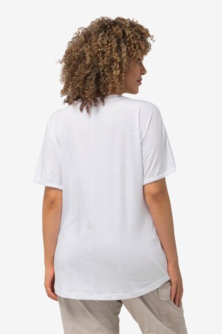 T-shirt Ulla Popken en blanc