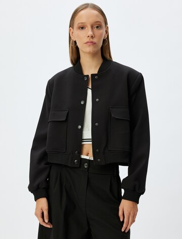 Koton Übergangsjacke in Schwarz