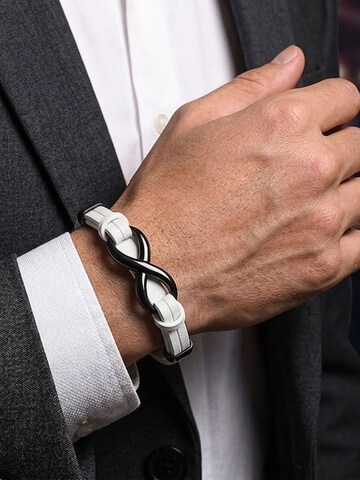 UNIQAL Armband 'INFINITY' in Wit