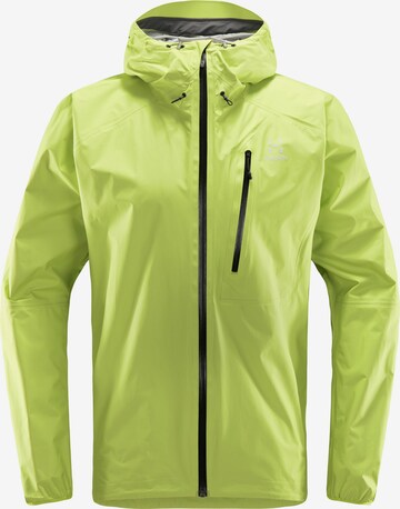 Haglöfs Athletic Jacket 'L.I.M' in Green: front