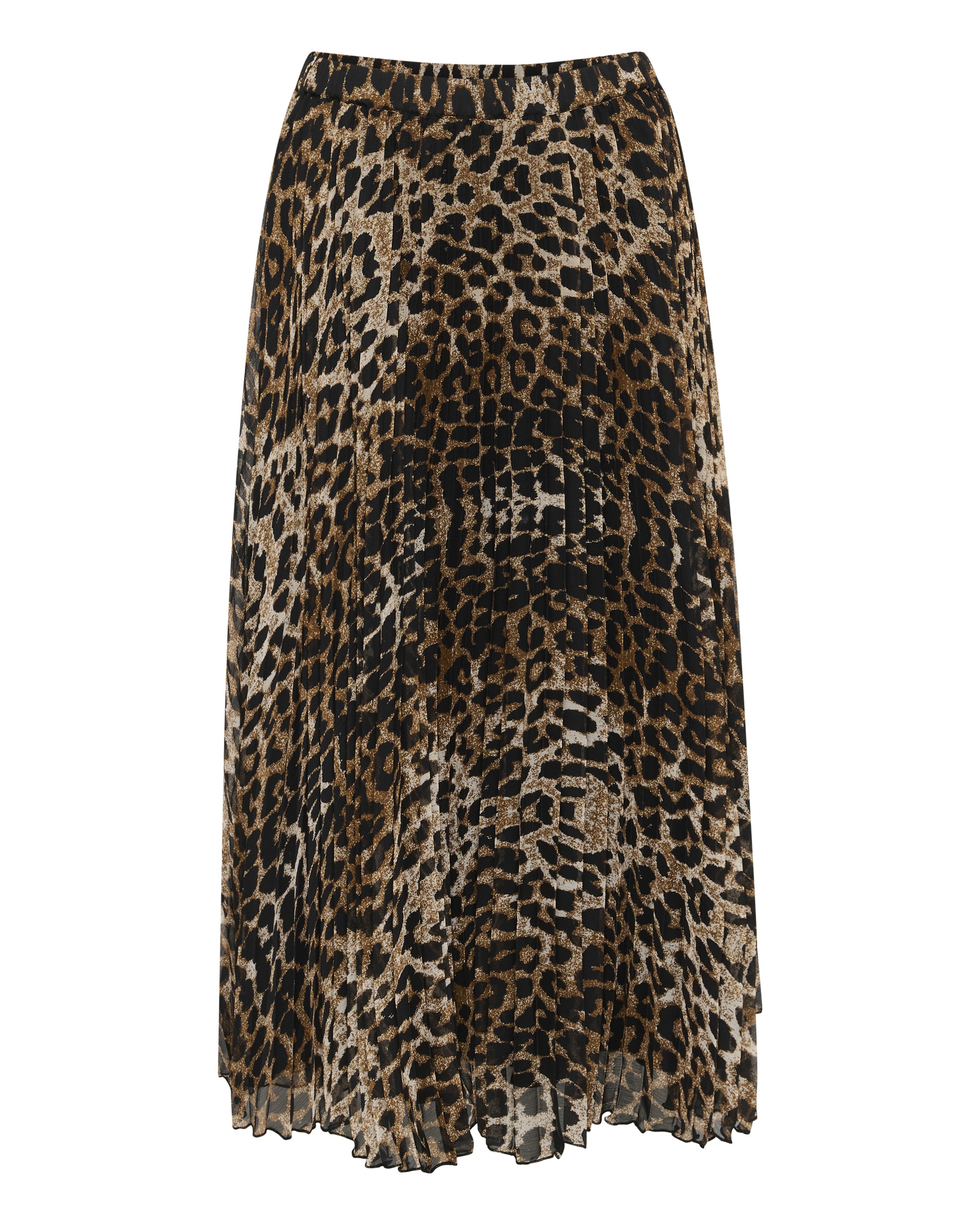 Jupe SOAKED IN LUXURY en beige : devant