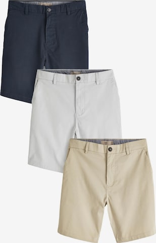 Pantalon chino Next en beige : devant