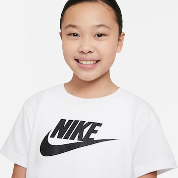 T-shirt 'Futura' Nike Sportswear en blanc