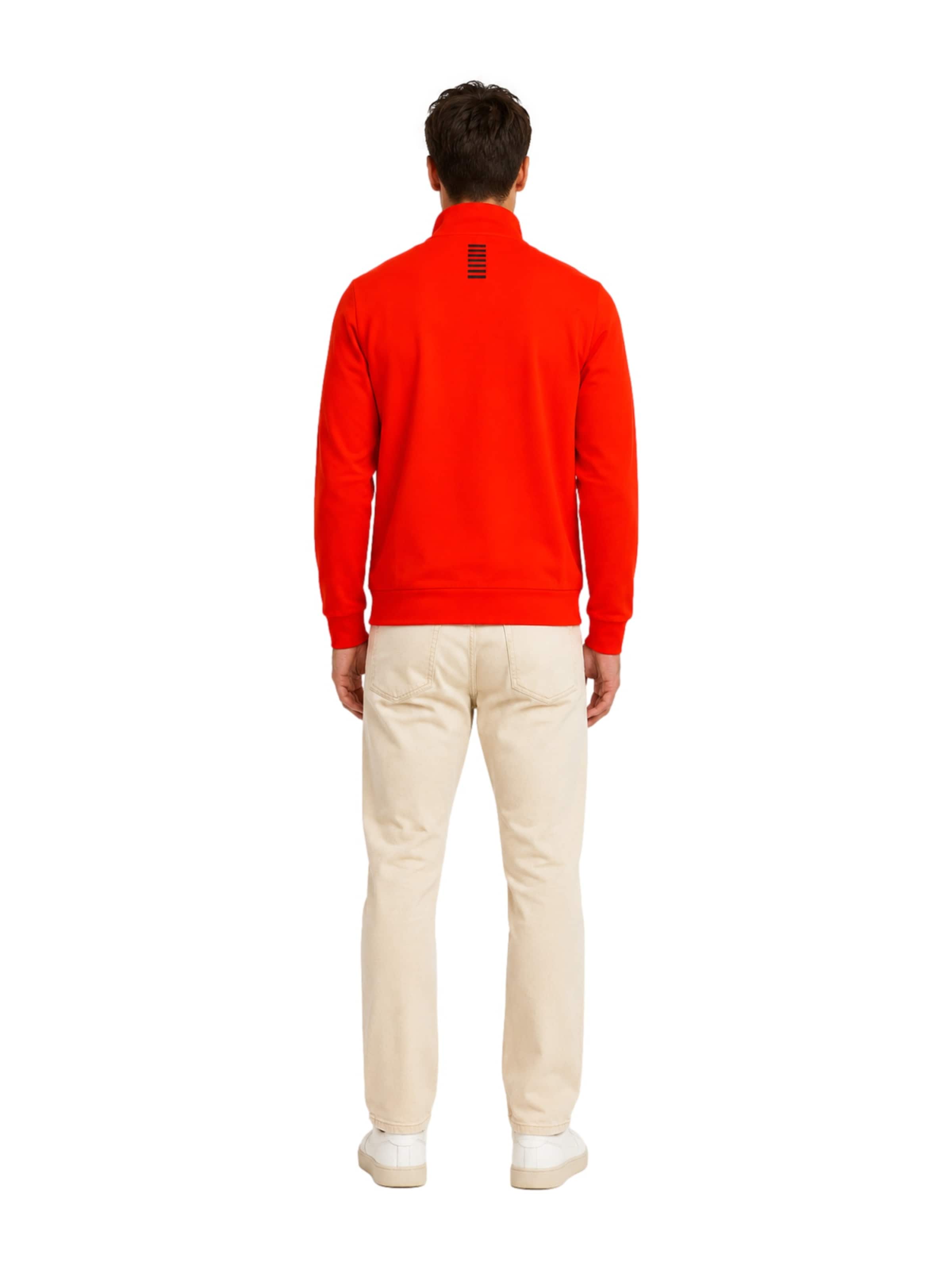 Giacca di felpa di EA7 Emporio Armani in rosso