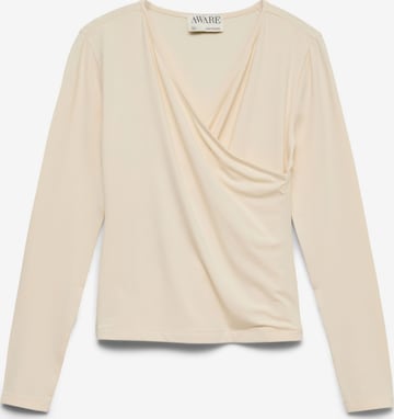 VERO MODA Bluse 'AWDemi' i hvid: forside