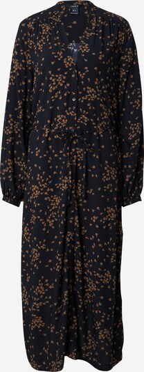 Lindex Robe-chemise 'Elsa' en marron / noir, Vue avec produit